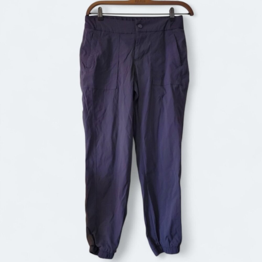 Vina Grey Nylon Athletic Track Pants S